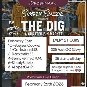 The Dig 2/26/26 —$5 Starts ❤️LIKE TO BE NOTIFIED❤️